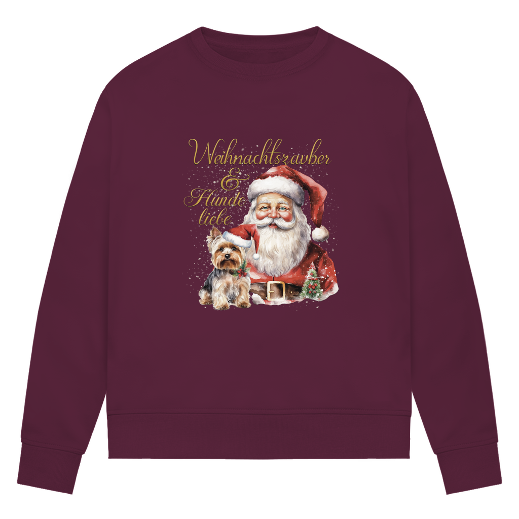 Weihnachtzauber - Bio-Sweatshirt für Damen
