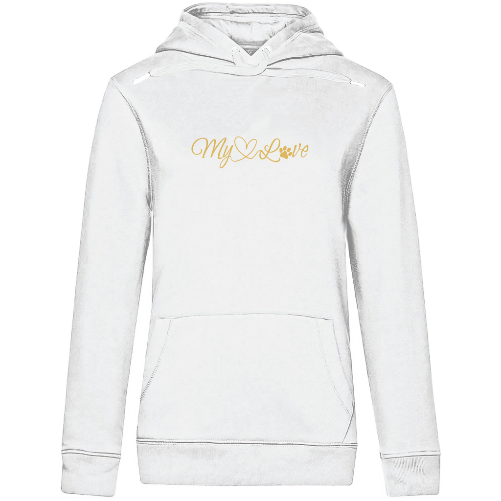 My Love - Bio-Hoodie für Damen