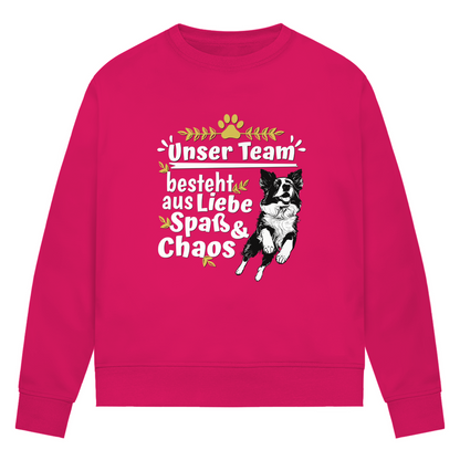 Unser Team - Bio-Sweatshirt für Damen