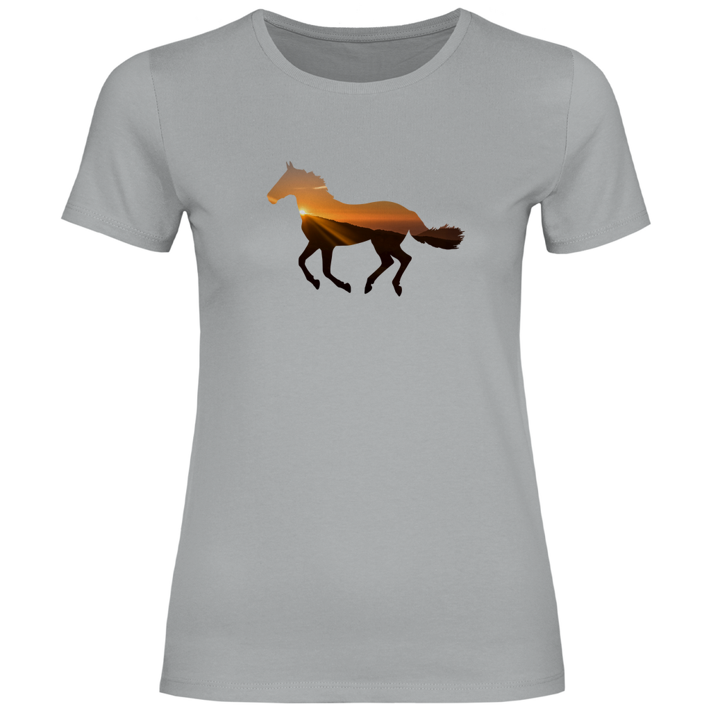 Damen T-Shirt Herzgalopp