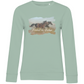Freiheit im Galopp - Bio-Sweatshirt für Damen