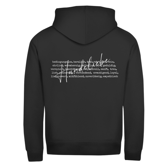 Hunde Liebe ist... - Zipper-Hoodie Unisex