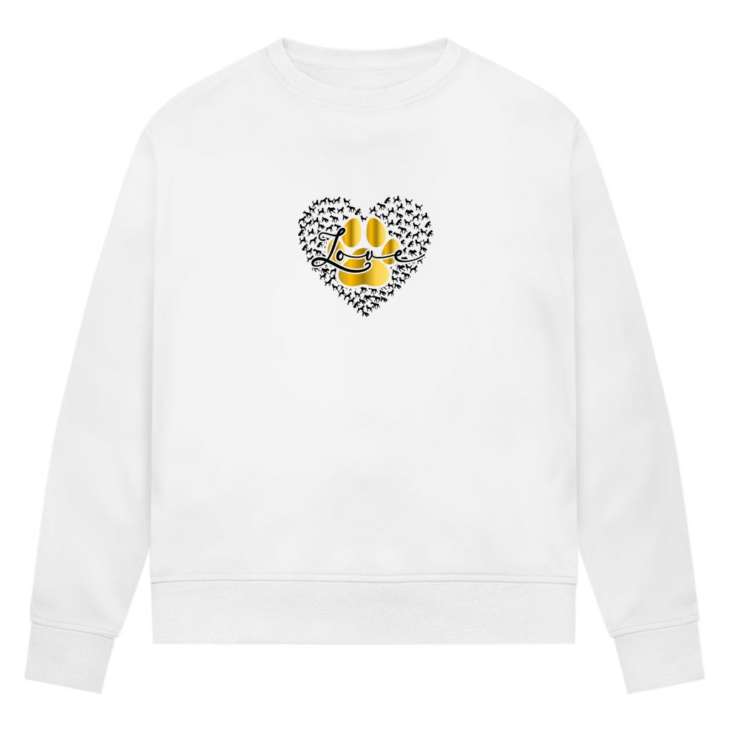 Love Dog - Bio-Sweatshirt für Damen