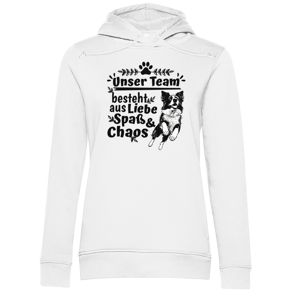 Unser Team - Bio Hoodie für Damen