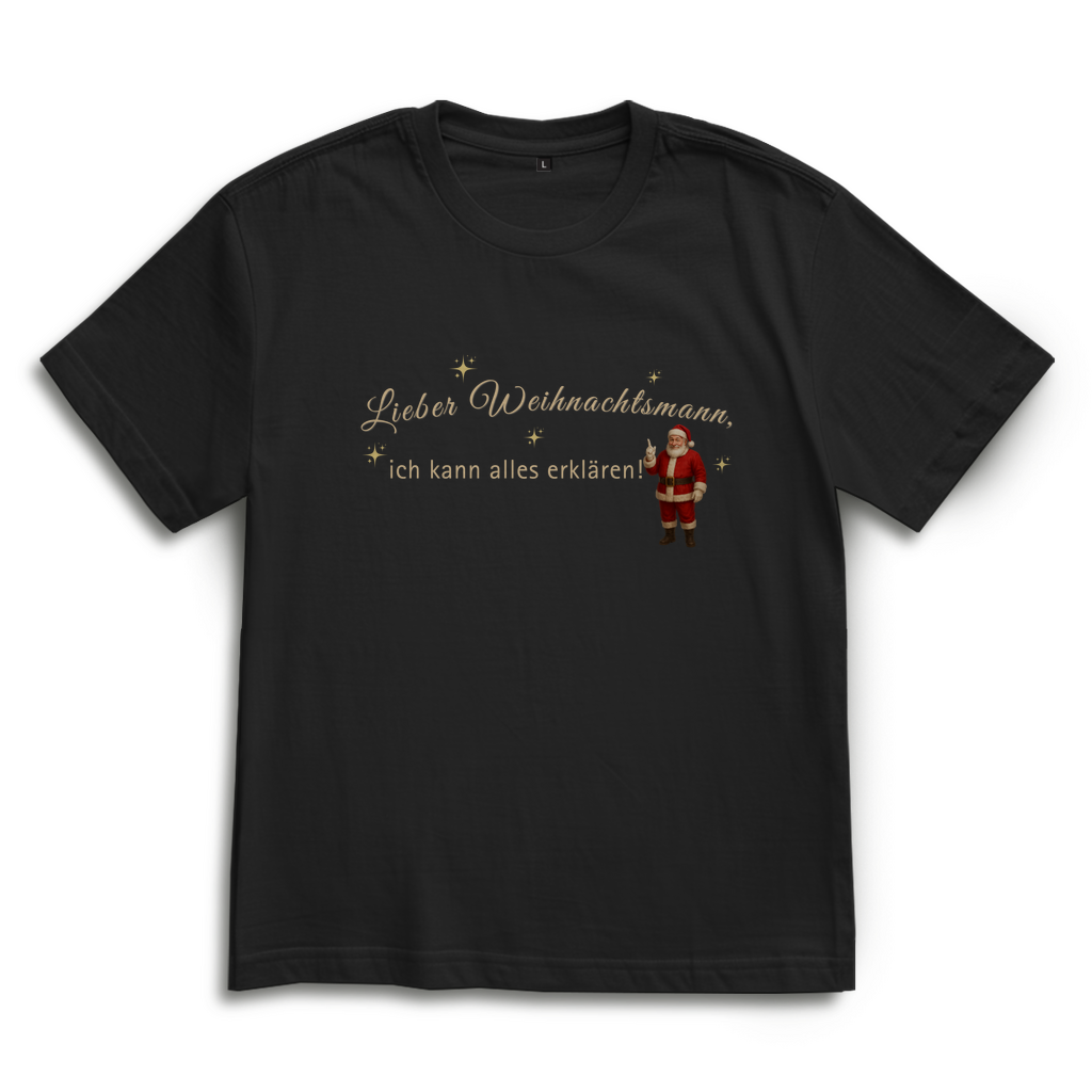 Lieber Weihnachtsmann - Oversize T-Shirt Unisex