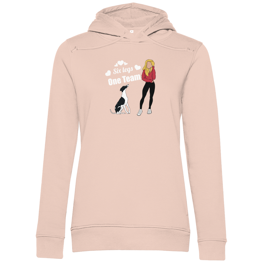 Sechs Beine - Bio-Hoodie für Damen