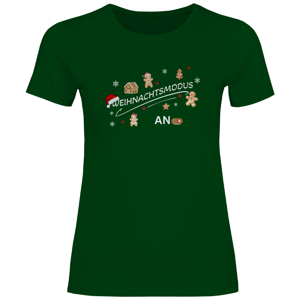Weihnachtsmodus - T-Shirt für Damen