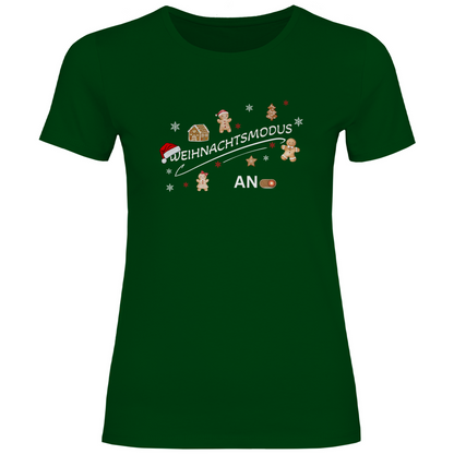Weihnachtsmodus - T-Shirt für Damen
