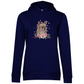 Flower Chihuahua - Bio-Hoodie für Damen