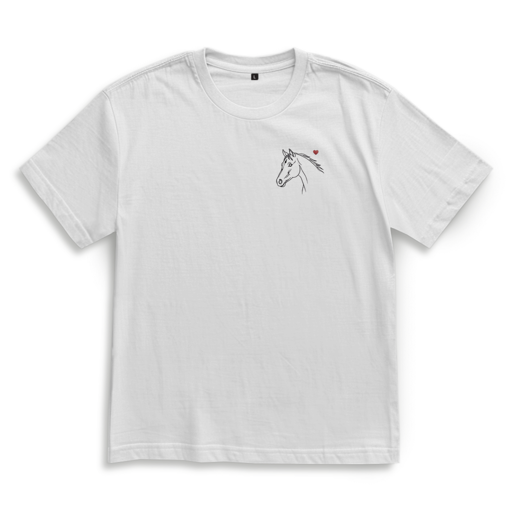 Herzenspferd - Oversize T-Shirt-Unisex