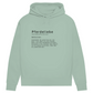Pferdeliebe - Bio-Hoodie für Damen
