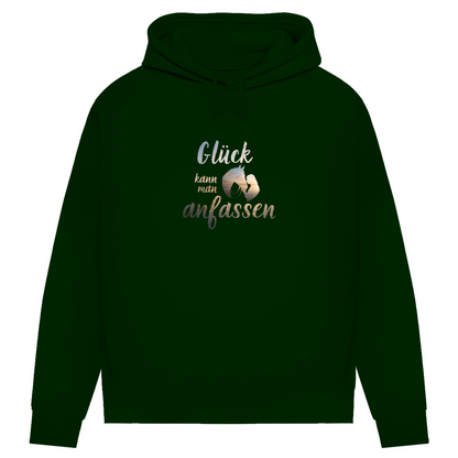 Glück - Bio-Hoodie für Damen