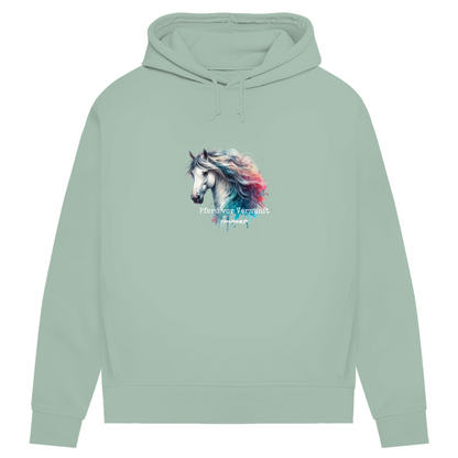 Pferd vor Vernunft - Bio-Hoodie für Damen