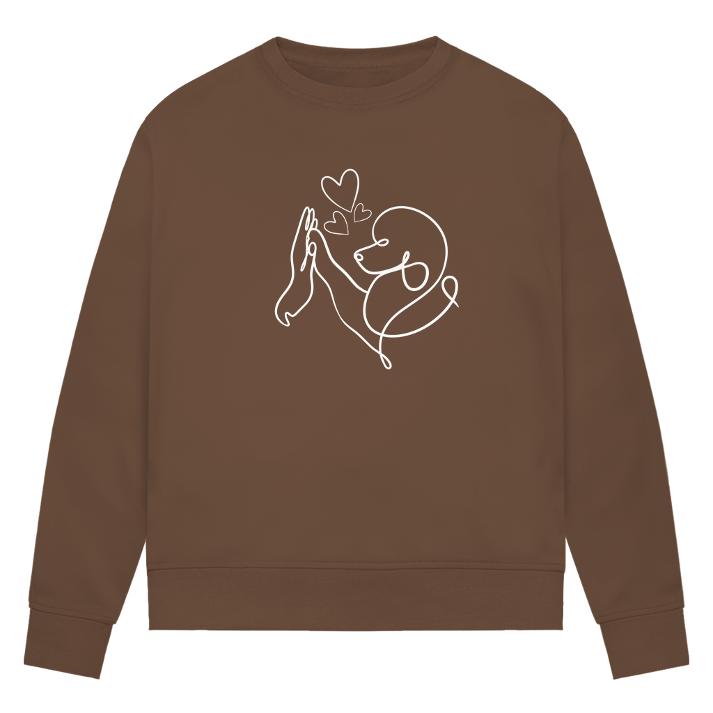 Pudelliebe - Bio-Sweatshirt für Damen