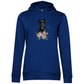 Flower Schnauzer - Bio-Hoodie für Damen