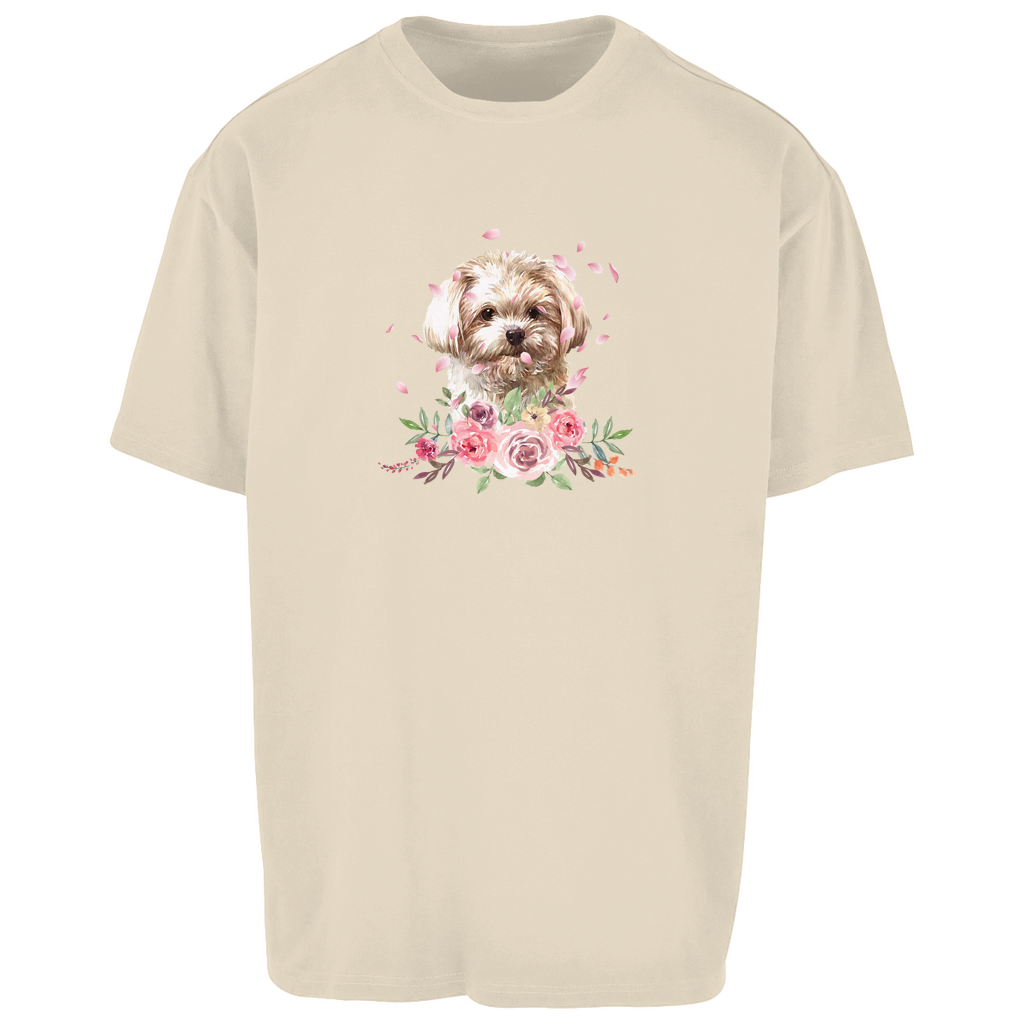 Flower Malteser - Oversize T-Shirt - Unisex