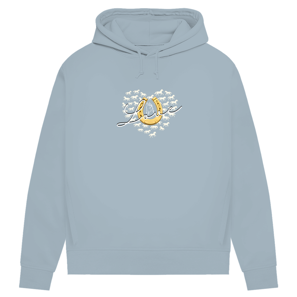 Horse Love - Bio-Hoodie für Frauen