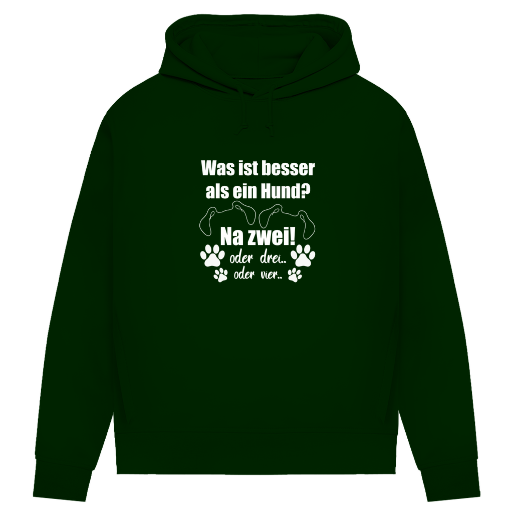 Je Mehr Desto Besser - Bio-Hoodie für Damen