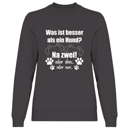 Je Mehr Desto Besser - Sweatshirt für Damen