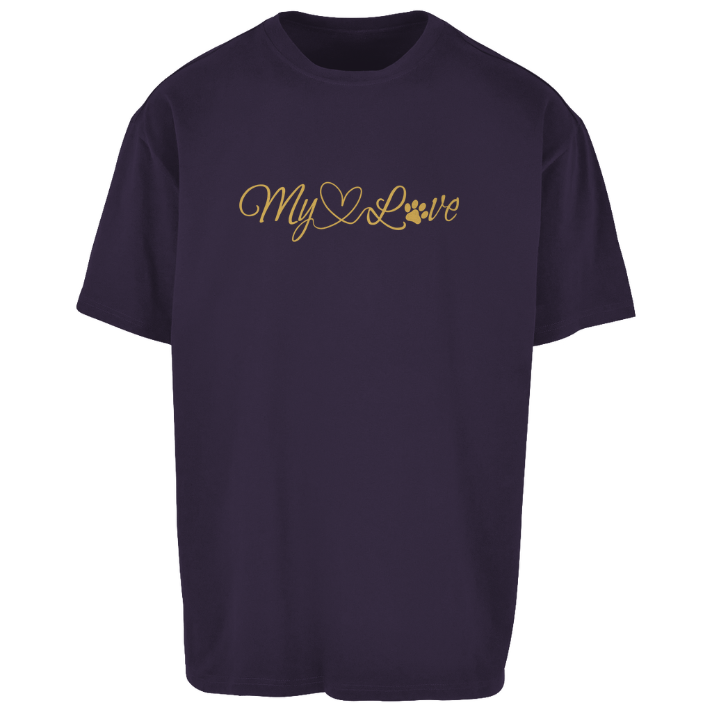 My Love - Oversize T-Shirt für Damen