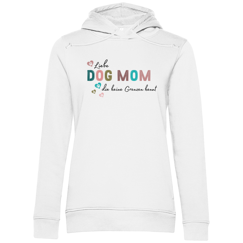 Liebe ohne Grenzen - Bio Hoodie Dog Mom