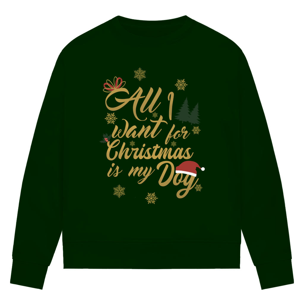 All I want - Bio-Sweatshirt für Damen