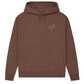 Paw & Flower Vibes– Hoodie aus Bio-Baumwolle für Damen