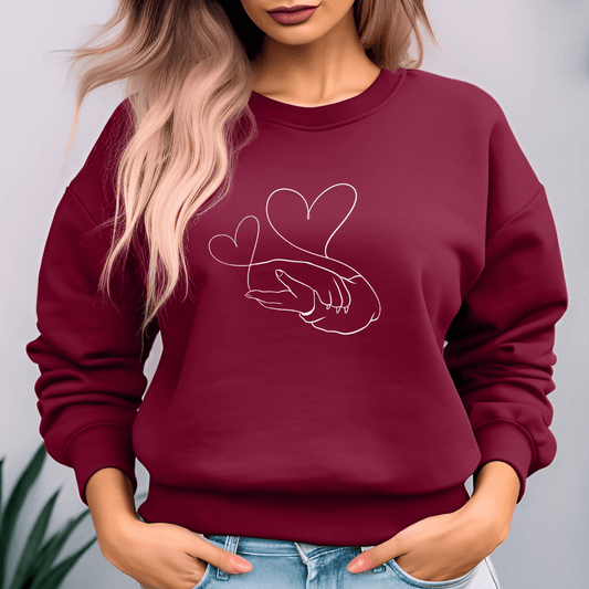 Pakt Der Liebe - Bio-Sweatshirt für Damen