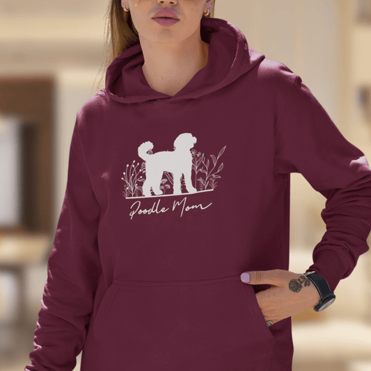 Pudel Mom - Bio-Hoodie für Damen