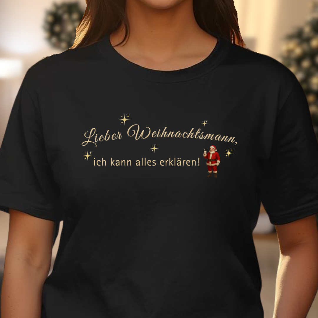 Lieber Weihnachtsmann - T-Shirt für Damen