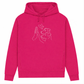 Doppeltes Glück– Hoodie aus Bio-Baumwolle für Damen