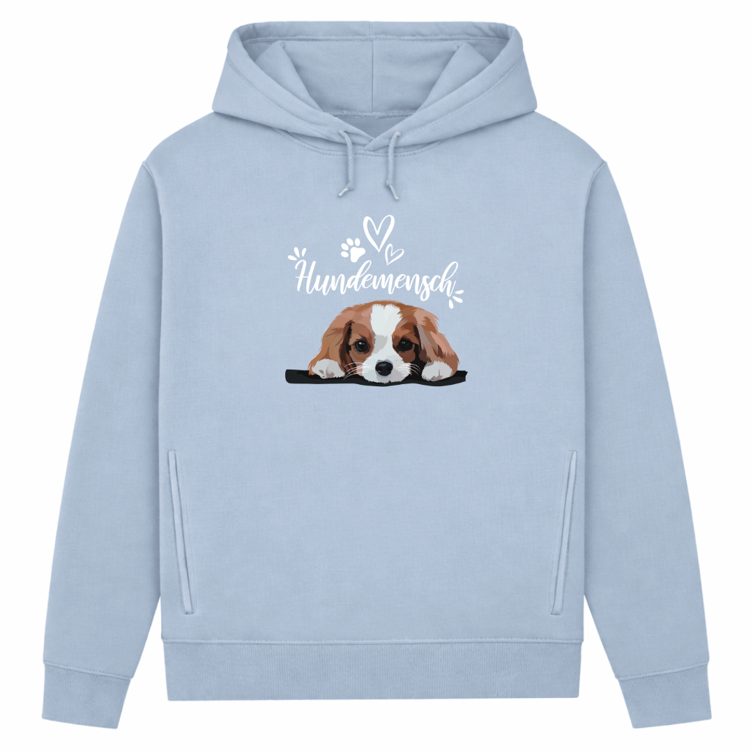 Hundemensch– Hoodie aus Bio-Baumwolle für Damen