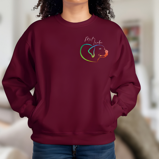 Mit Liebe - Sweatshirt für Damen