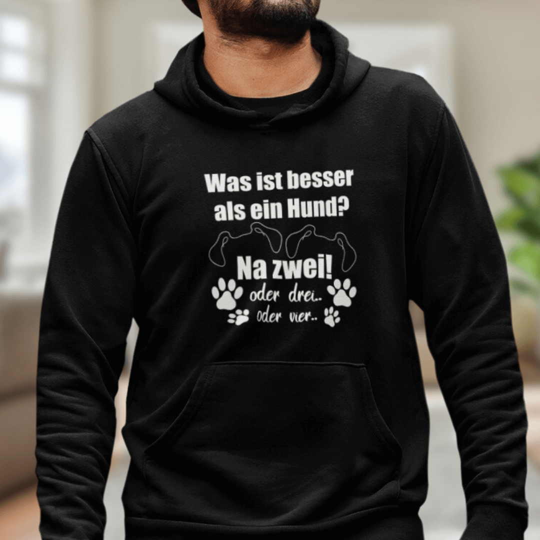 Je Mehr Desto Besser - Bio-Hoodie für Herren