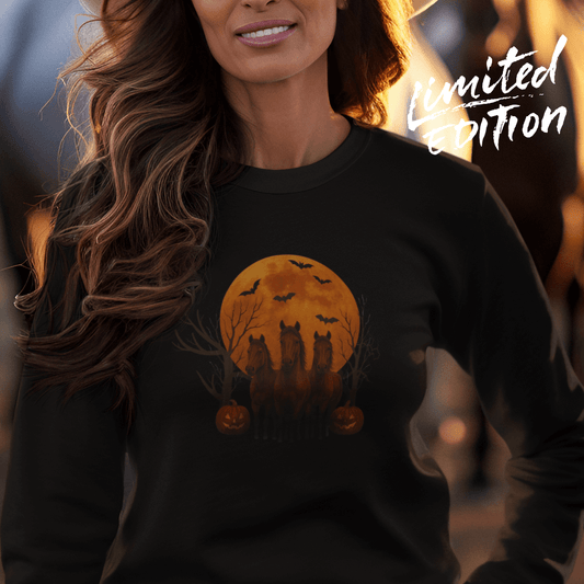 Nachtgalopp - Bio-Sweatshirt für Damen