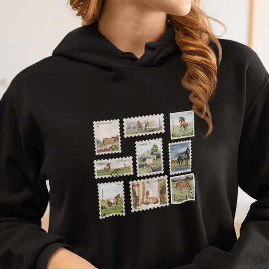 Pferdepost - Bio-Hoodie für Damen