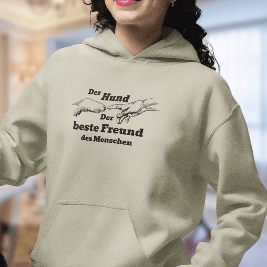 Feeling Dog - Bio-Hoodie für Damen