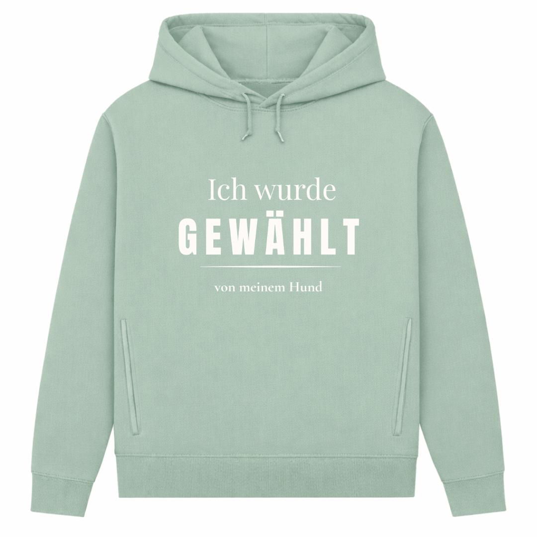 Seelenhund Statement  – Hoodie aus Bio-Baumwolle für Damen