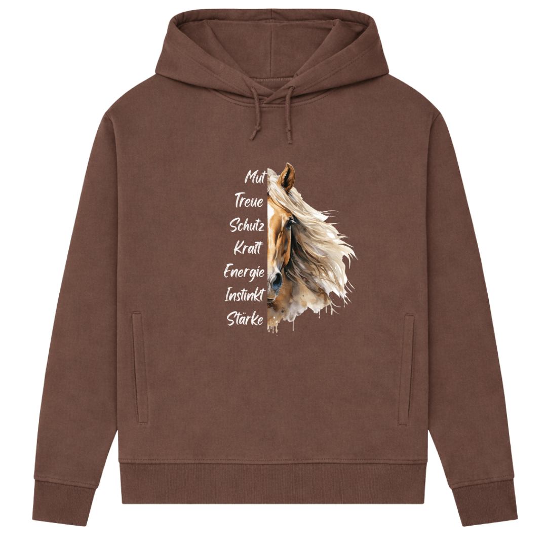 Wilde Seele – Hoodie aus Bio-Baumwolle für Damen