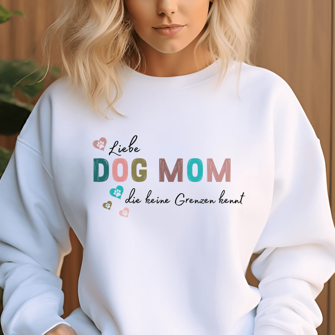 Liebe ohne Grenzen - Bio-Sweatshirt für Damen