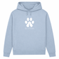 Herz und Pfötchen– Hoodie aus Bio-Baumwolle für Damen