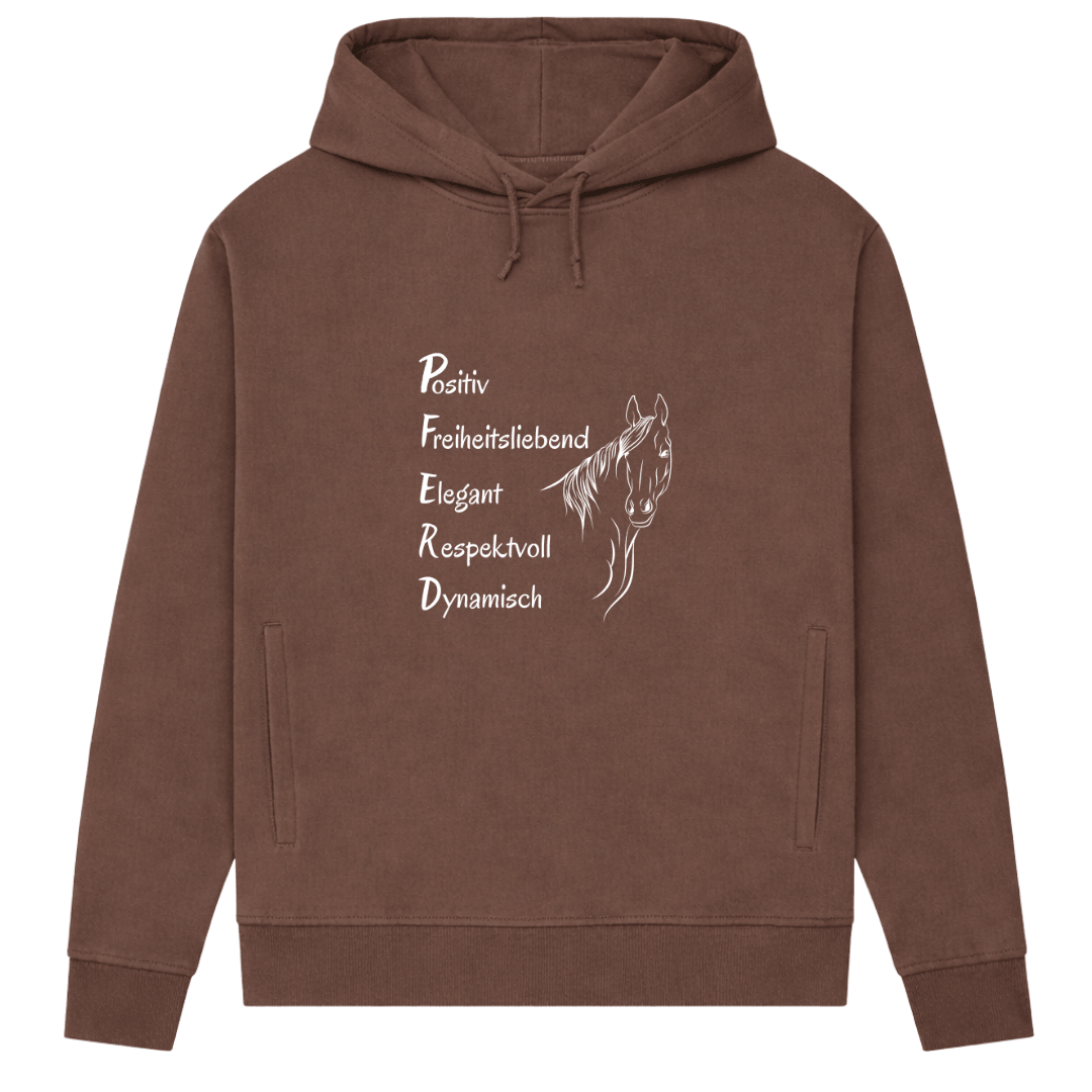Seelenpferd - Hoodie aus Bio-Baumwolle für Damen