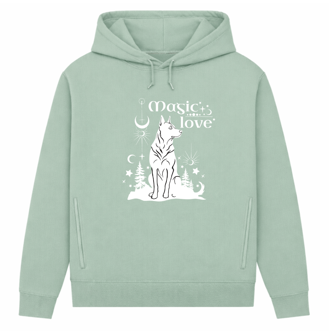 Magic Love– Hoodie aus Bio-Baumwolle für Damen