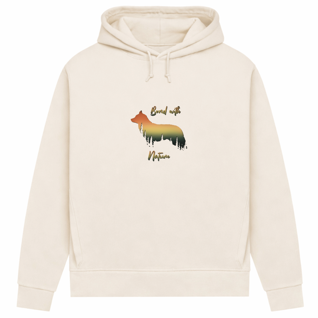 Bond With Nature– Hoodie aus Bio-Baumwolle für Damen