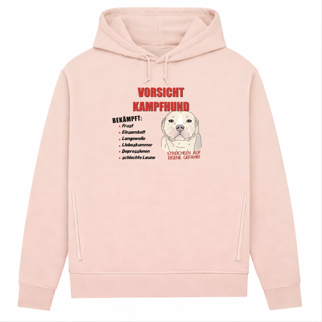 Lieblingshund– Hoodie aus Bio-Baumwolle für Damen