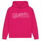 Hunde Liebe ist...– Hoodie aus Bio-Baumwolle für Damen