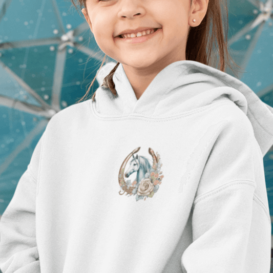 Pferdezauber - Bio Hoodie für Kinder