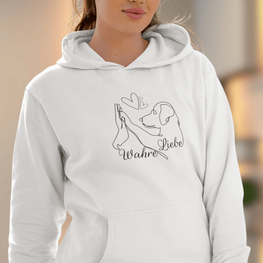 Meine Wahre Liebe -  Bio-Hoodie für Damen