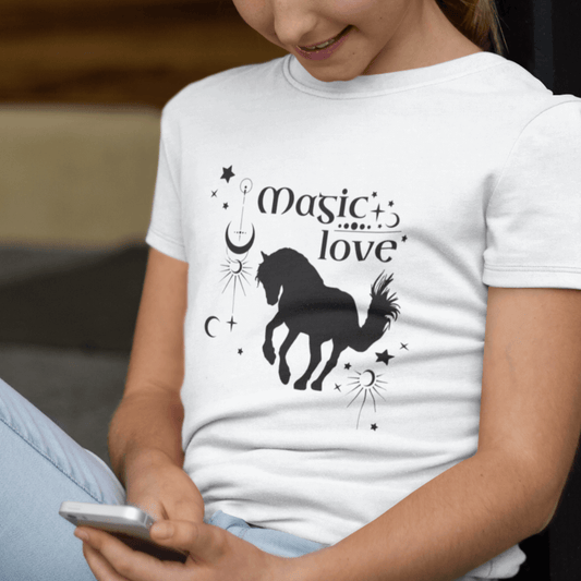 Magic Love - Bio T-Shirt für Kinder