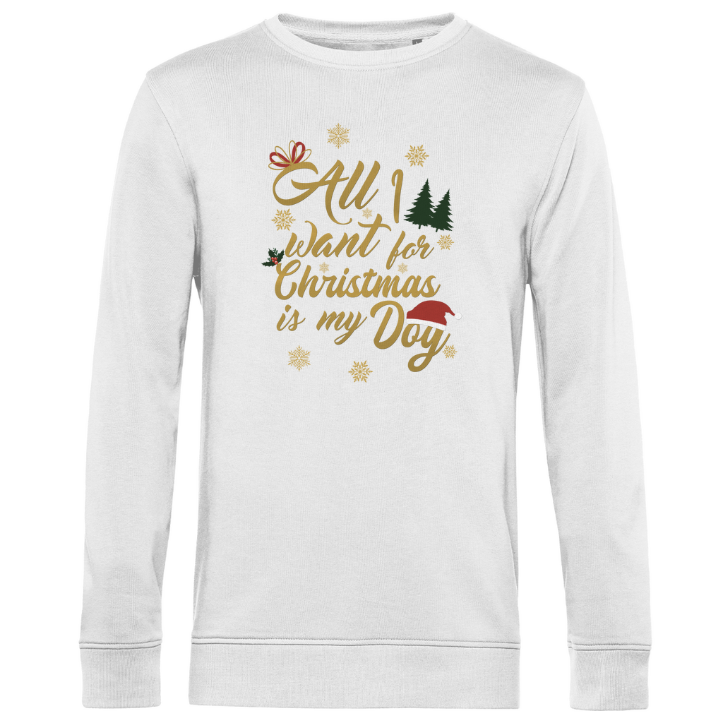 All I want - Bio-Sweatshirt für Herren-Weihnachten